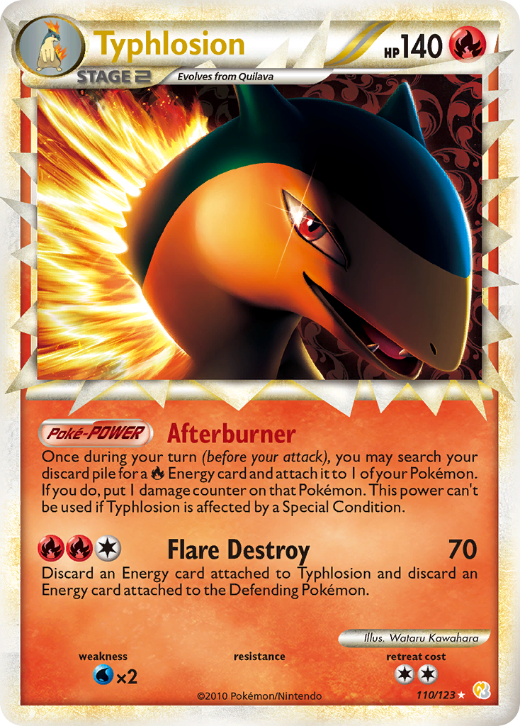 Typhlosion (Prime) (110) [HeartGold SoulSilver] - Deck Out Gaming