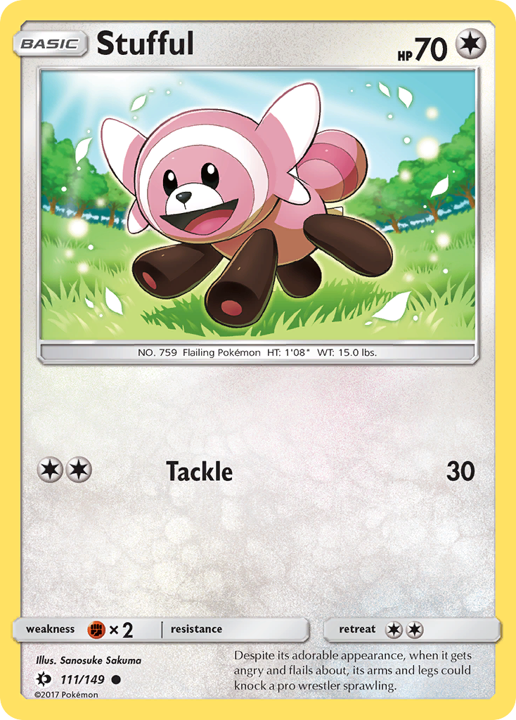 Stufful (111) [SM Base Set] Reverse Holofoil - Deck Out Gaming