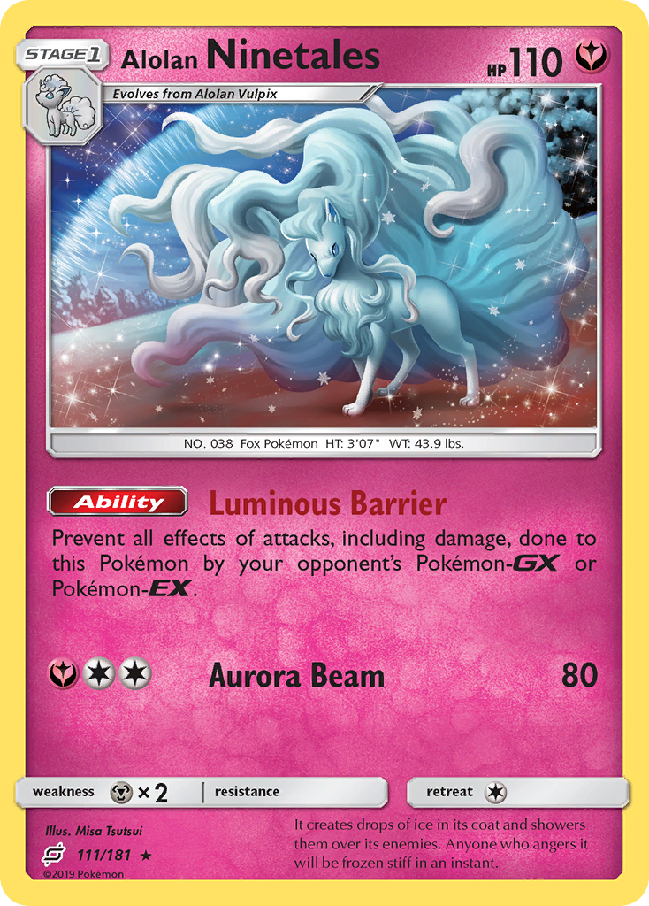 Alolan Ninetales (111/181) [Sun & Moon: Team Up] - Deck Out Gaming