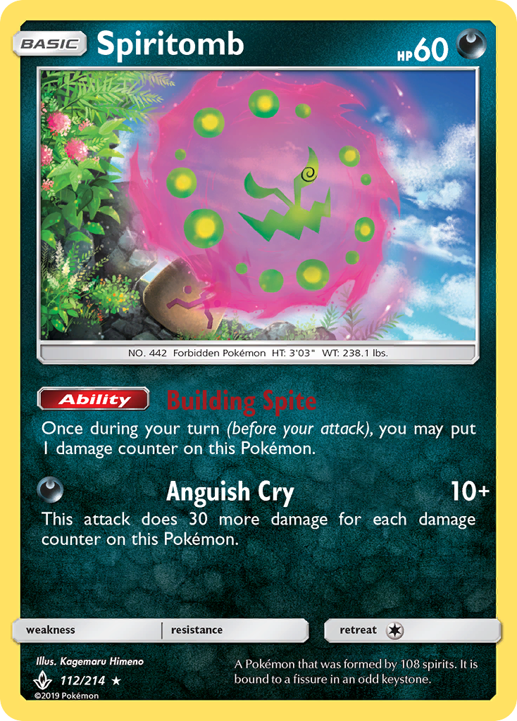 Spiritomb (112/214) [Sun & Moon: Unbroken Bonds] - Deck Out Gaming