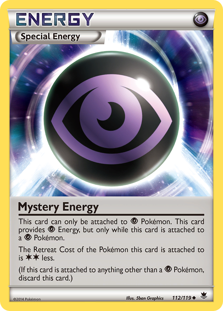 Mystery Energy (112) [XY - Phantom Forces] Reverse Holofoil