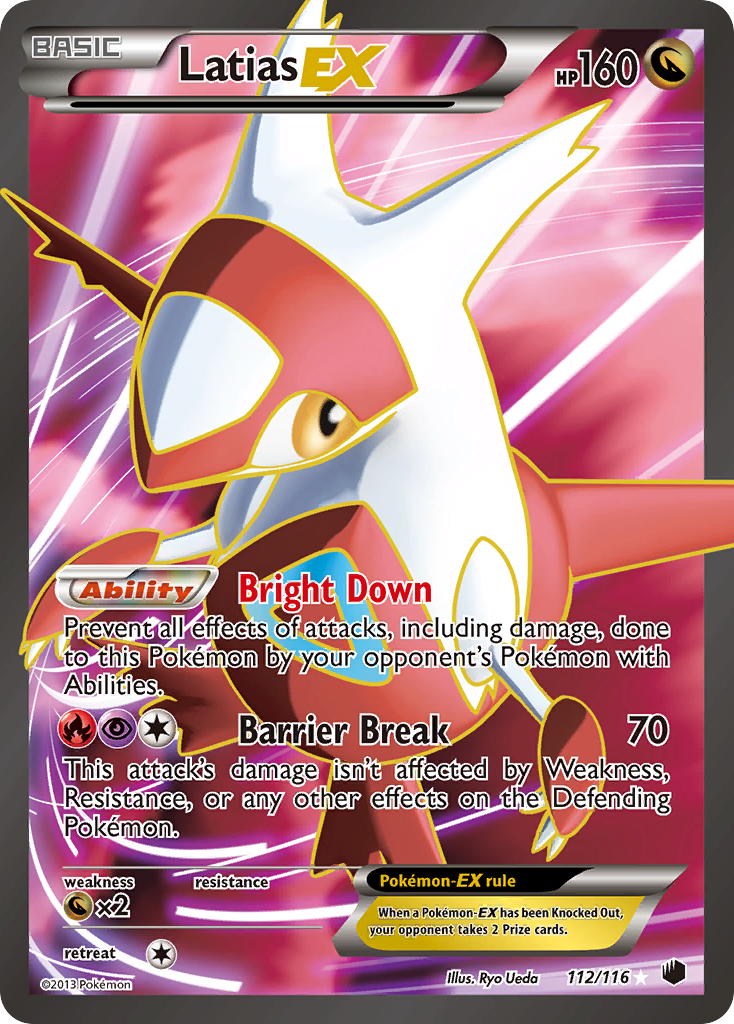 Latias EX (112 Full Art) (112) [Plasma Freeze] - Deck Out Gaming