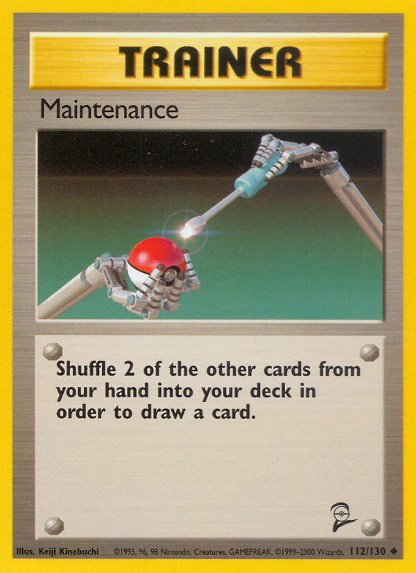 Maintenance (112) [Base Set 2] - Deck Out Gaming