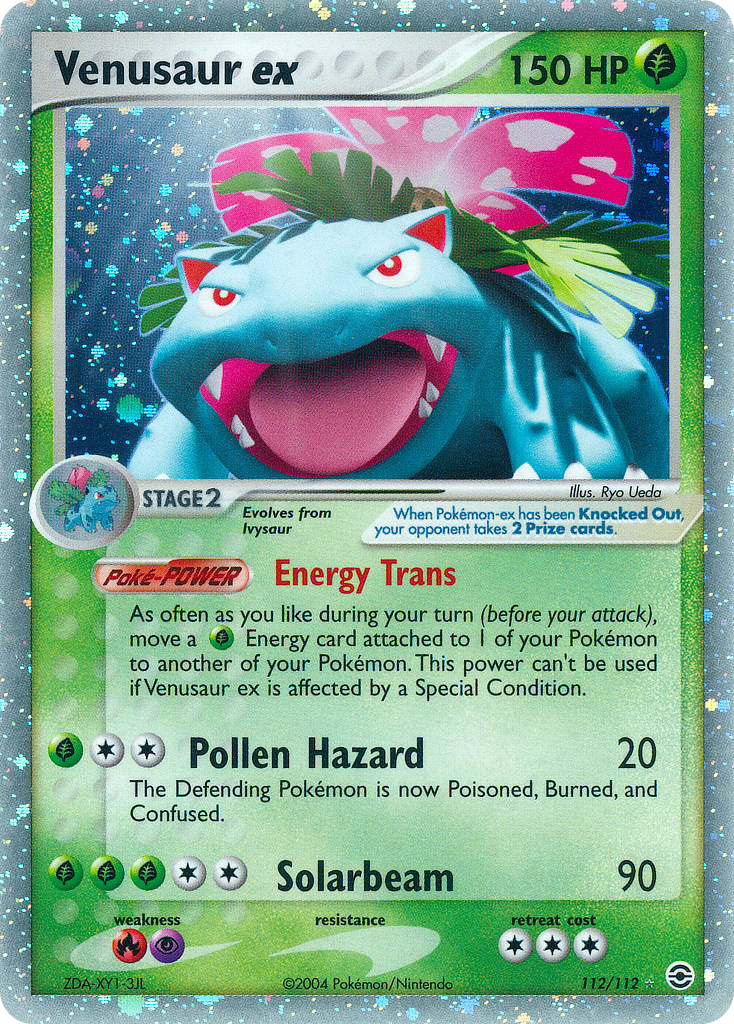 Venusaur ex (112) [FireRed & LeafGreen] - Deck Out Gaming