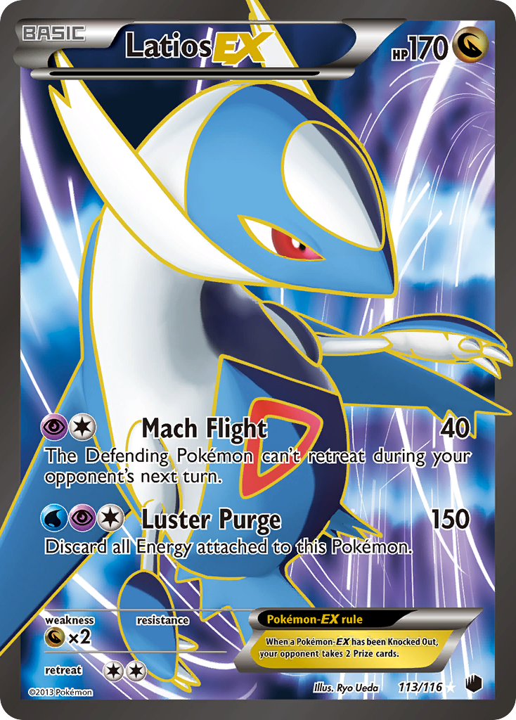 Latios EX (113 Full Art) (113) [Plasma Freeze] - Deck Out Gaming