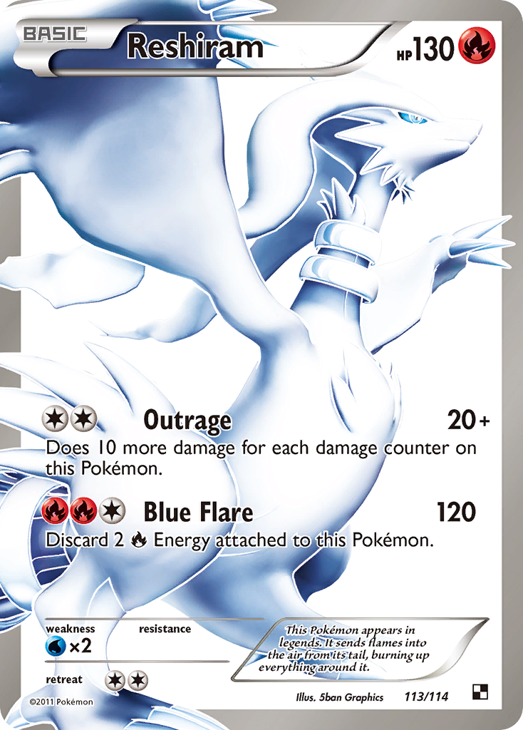 Reshiram [Black & White] - Deck Out Gaming
