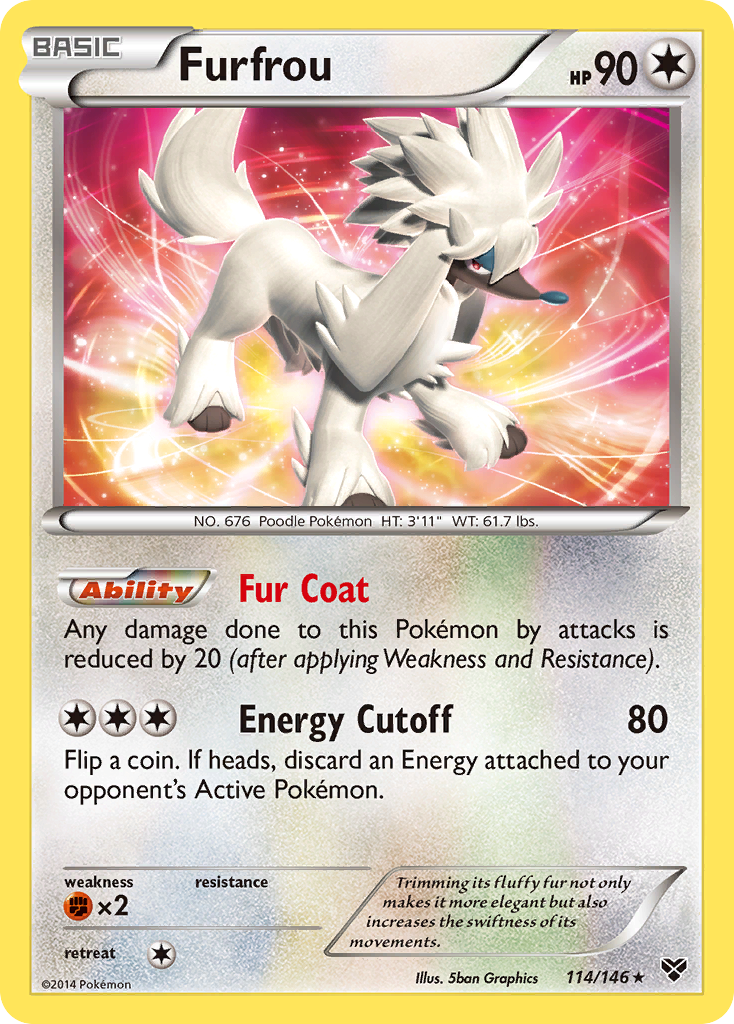 Furfrou (114) [XY Base Set] - Deck Out Gaming