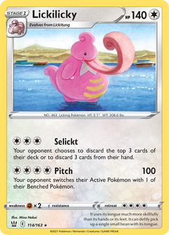 Lickilicky [SWSH05: Battle Styles] Reverse Holofoil - Deck Out Gaming