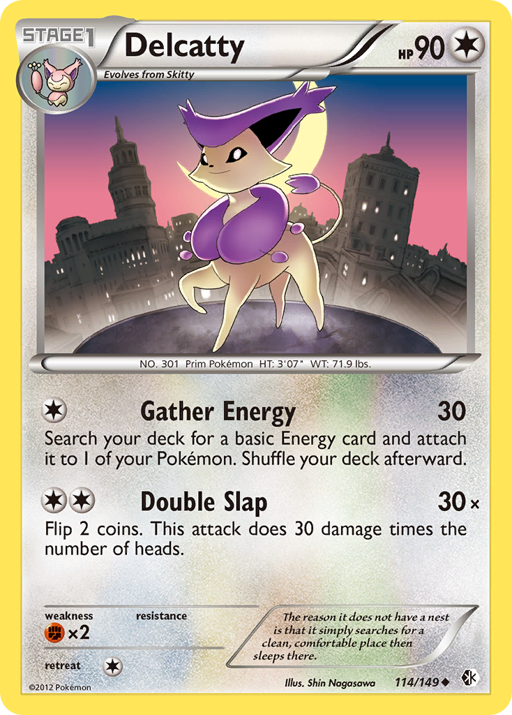 Delcatty (114) [Boundaries Crossed] Reverse Holofoil - Deck Out Gaming