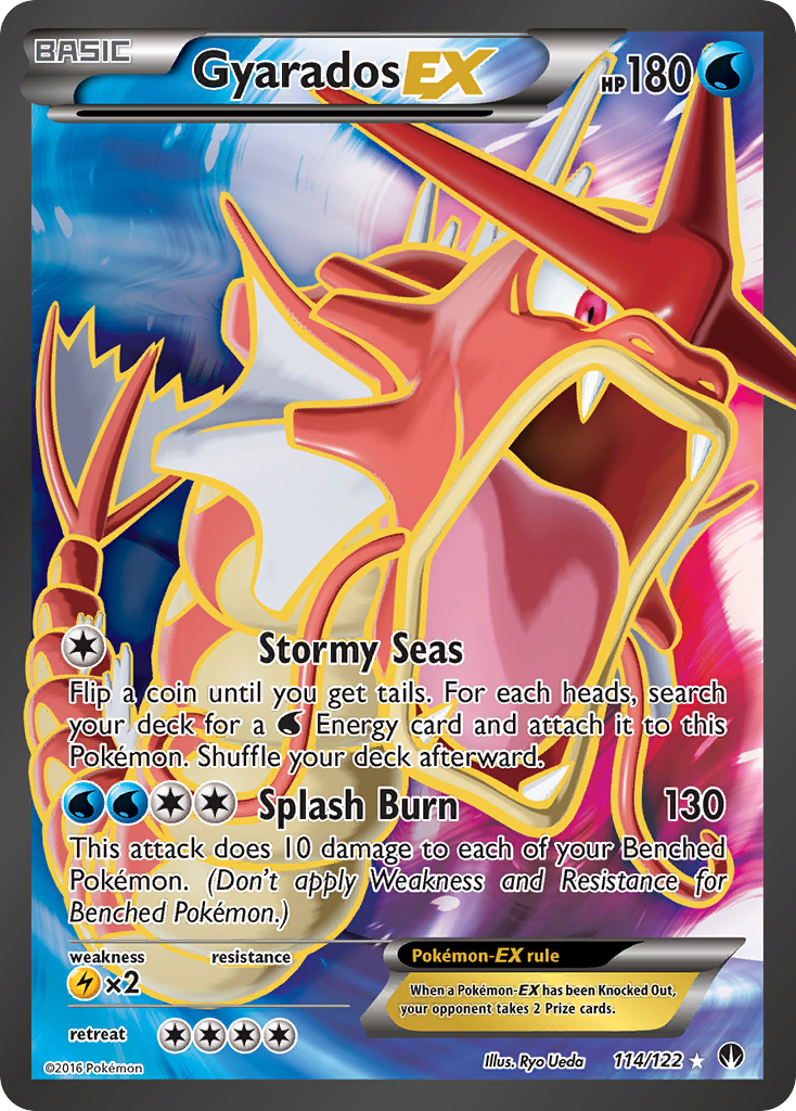 Gyarados EX (Full Art) (114) [XY - BREAKpoint] - Deck Out Gaming