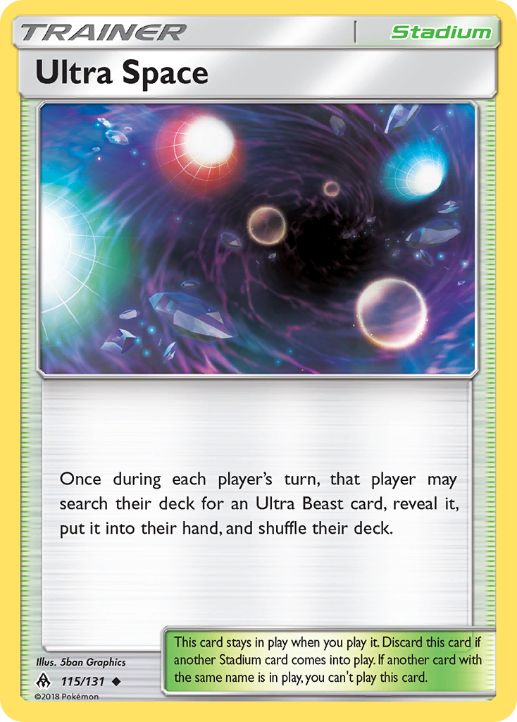 Ultra Space (115) [SM - Forbidden Light] Reverse Holofoil - Deck Out Gaming