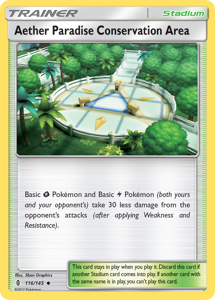 Aether Paradise Conservation Area (116) [SM - Guardians Rising] - Deck Out Gaming