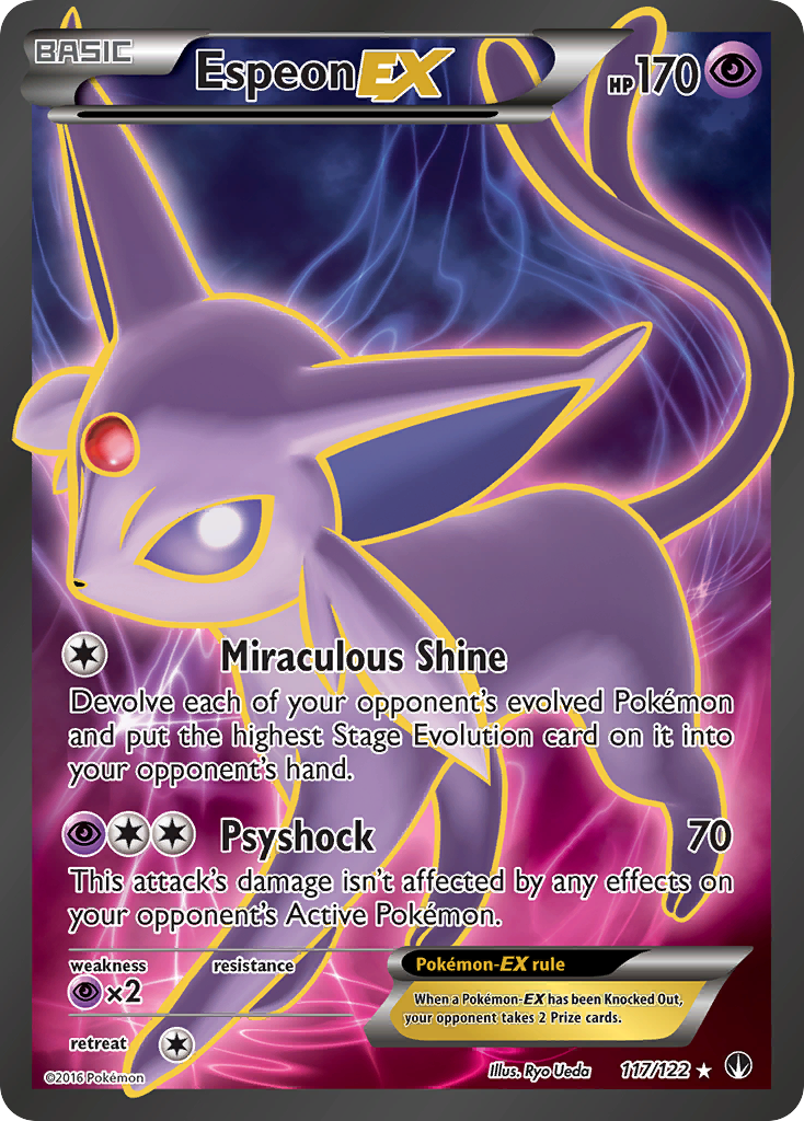 Espeon EX (Full Art) (117) [XY - BREAKpoint] - Deck Out Gaming