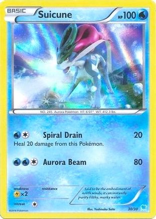 Suicune (30/30) [XY: Trainer Kit 3 - Suicune]