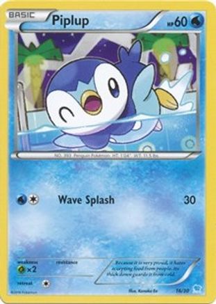 Piplup (16/30) [XY: Trainer Kit 3 - Suicune]