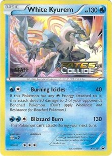 White Kyurem (Staff Prerelease) (XY128) [XY Promos] - Deck Out Gaming