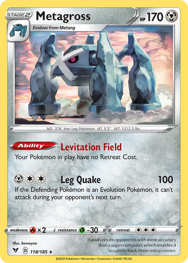 Metagross [SWSH04: Vivid Voltage] - Deck Out Gaming