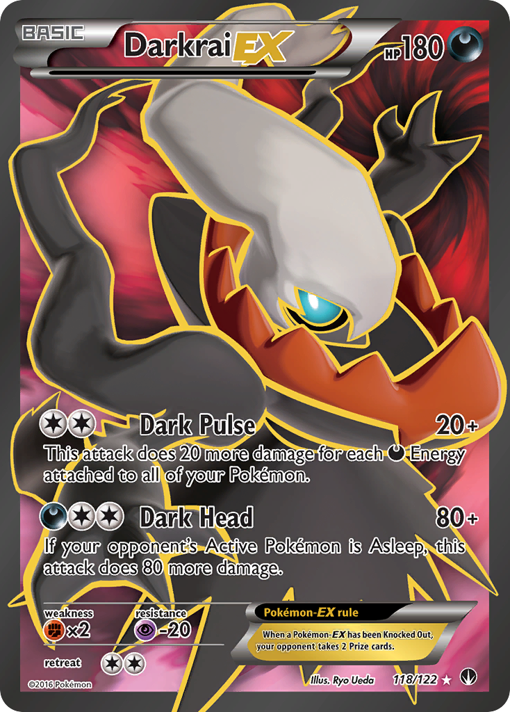 Darkrai EX (Full Art) (118) [XY - BREAKpoint] - Deck Out Gaming