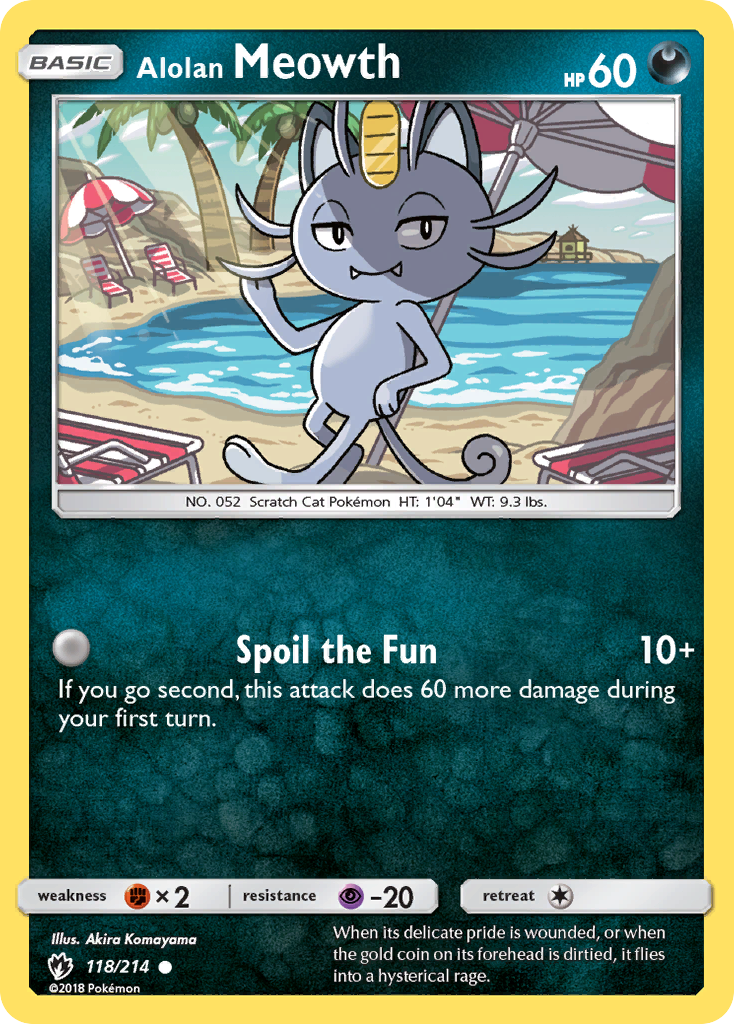 Alolan Meowth (118) [SM - Lost Thunder] - Deck Out Gaming