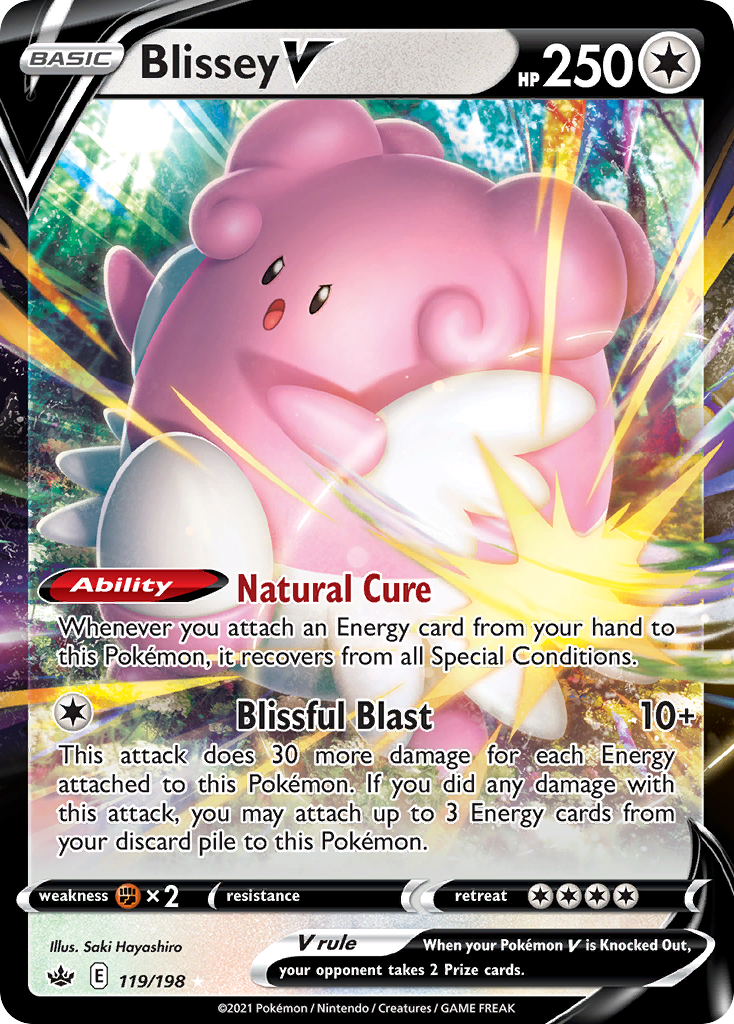 Blissey V (119/198) [Sword & Shield: Chilling Reign] - Deck Out Gaming