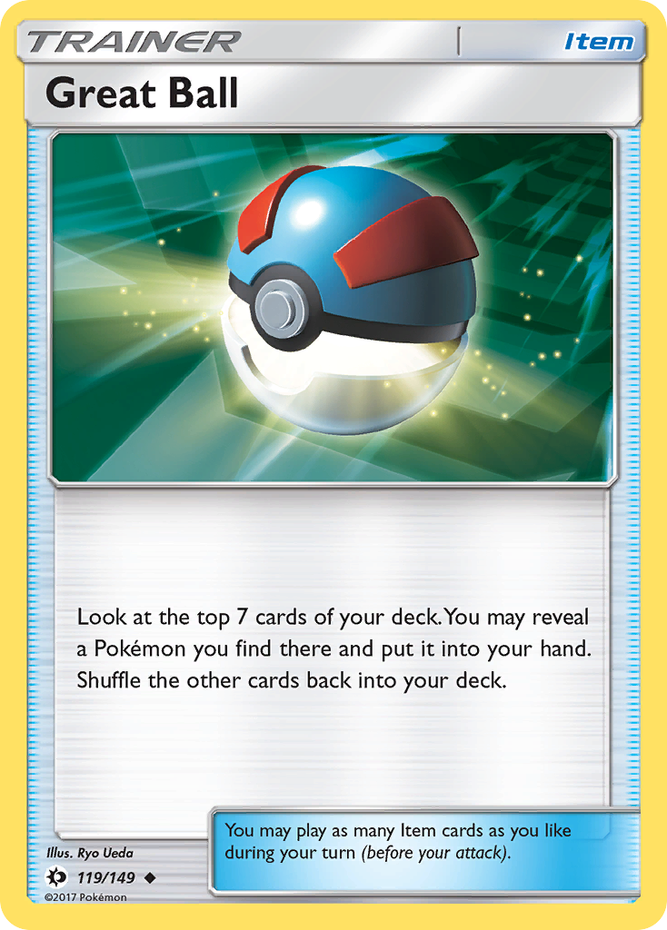 Great Ball (119) [SM Base Set] - Deck Out Gaming