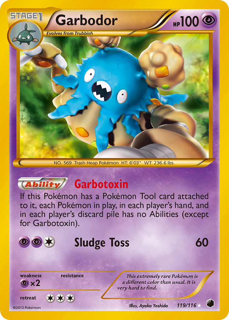 Garbodor (119 Secret Rare) (119) [Plasma Freeze] - Deck Out Gaming