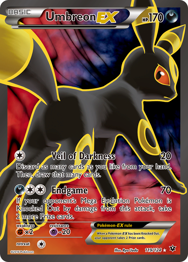 Umbreon EX (Full Art) (119) [XY - Fates Collide] - Deck Out Gaming