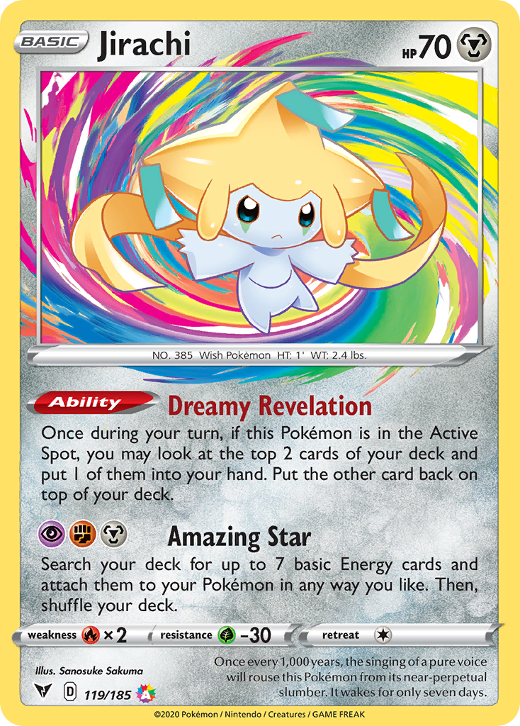 Jirachi [SWSH04: Vivid Voltage] - Deck Out Gaming