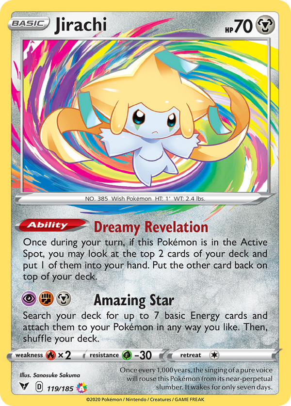 Jirachi [SWSH04: Vivid Voltage] - Deck Out Gaming