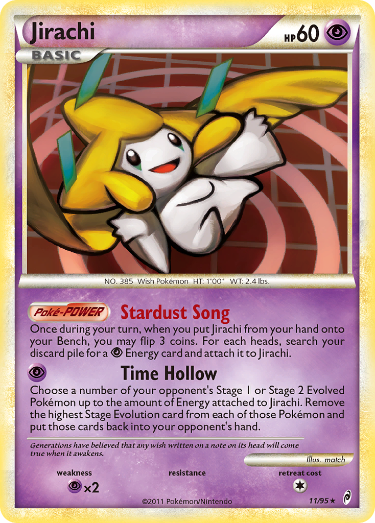 Jirachi (11) [Call of Legends] Reverse Holofoil