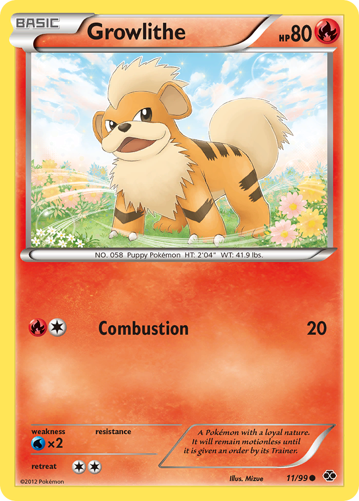 Growlithe (11) (11) [Next Destinies] - Deck Out Gaming