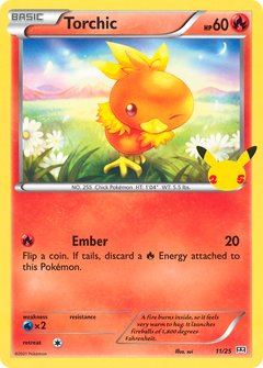 Torchic [McDonald's 25th Anniversary Promos] Holofoil - Deck Out Gaming