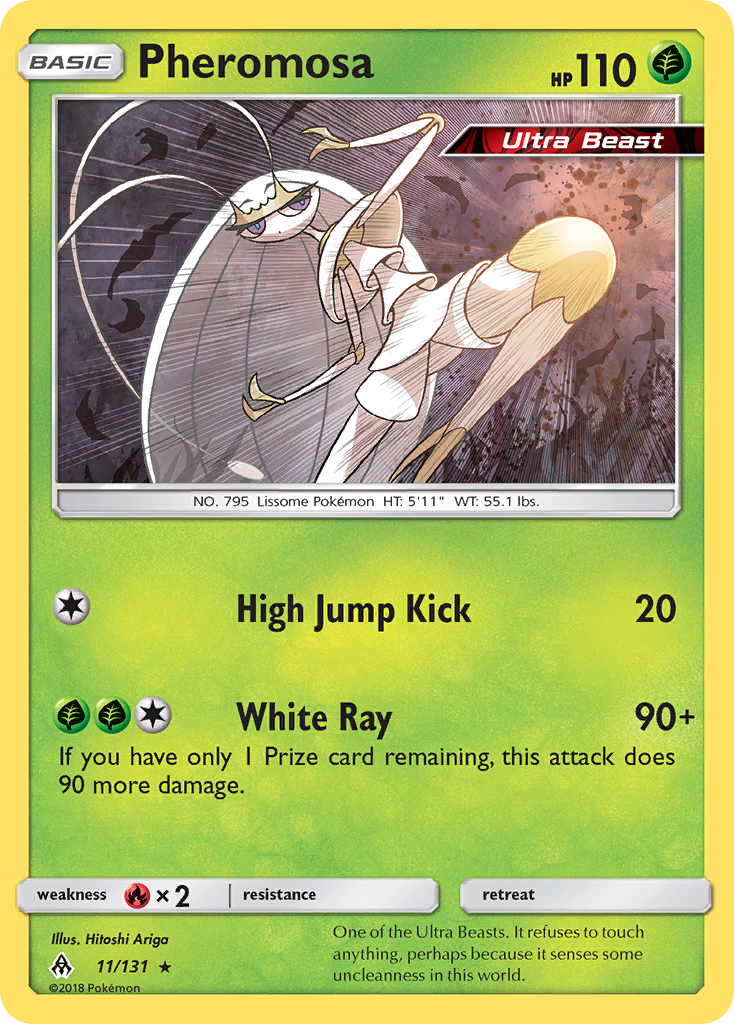 Pheromosa (11) [SM - Forbidden Light] Reverse Holofoil - Deck Out Gaming