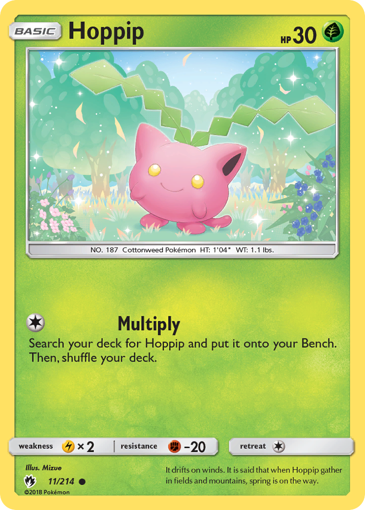 Hoppip (11) (11) [SM - Lost Thunder] Reverse Holofoil - Deck Out Gaming