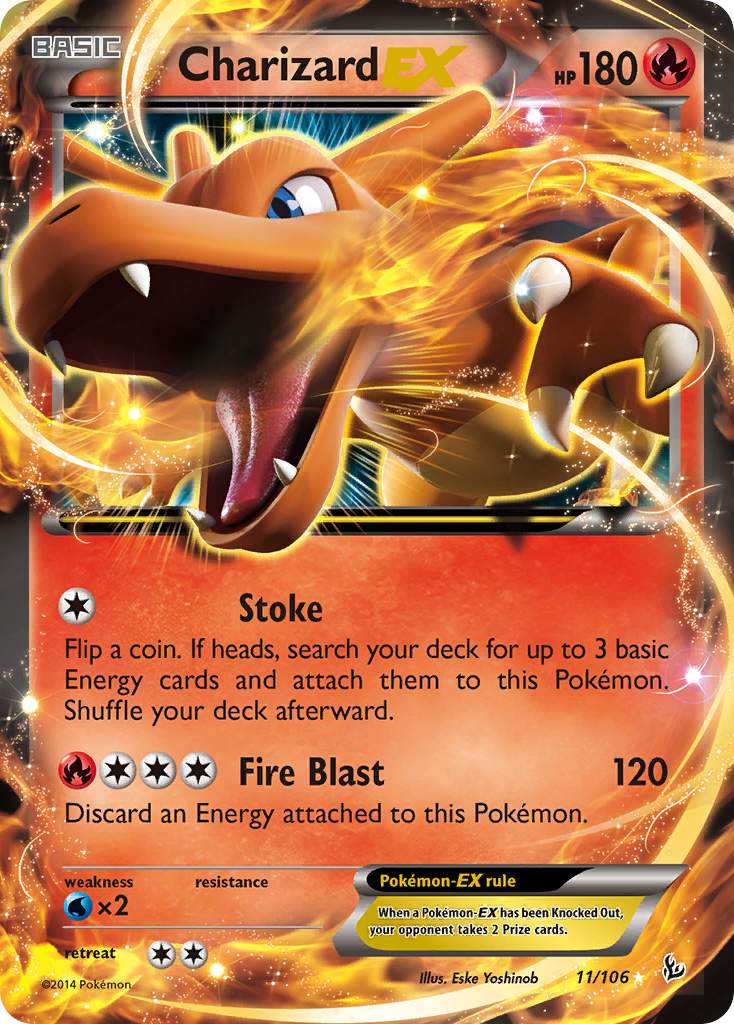 Charizard EX (11) (11) [XY - Flashfire] - Deck Out Gaming