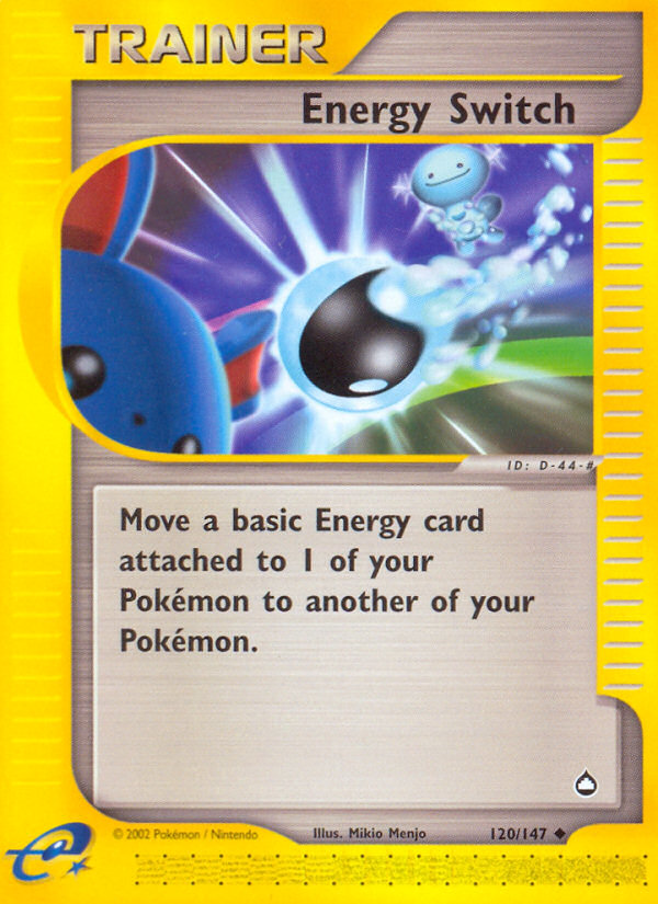 Energy Switch (120) [Aquapolis] Reverse Holofoil - Deck Out Gaming