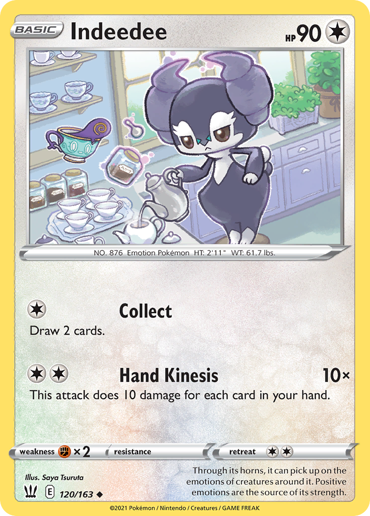 Indeedee [SWSH05: Battle Styles] Reverse Holofoil - Deck Out Gaming