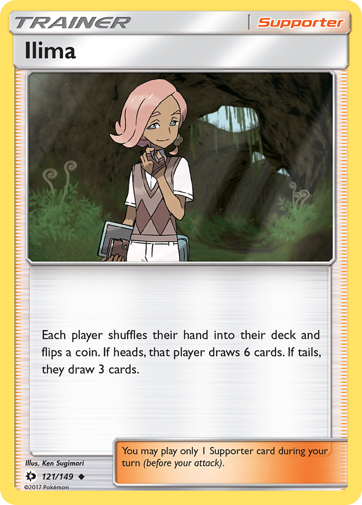 Ilima (121) [SM Base Set] Reverse Holofoil - Deck Out Gaming