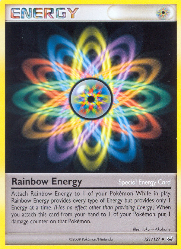 Rainbow Energy (121) [Platinum] Reverse Holofoil - Deck Out Gaming