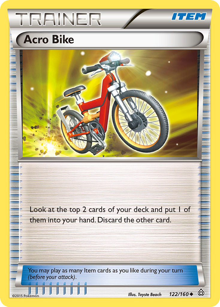 Acro Bike (122) [XY - Primal Clash] Reverse Holofoil - Deck Out Gaming