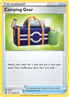 Camping Gear [SWSH05: Battle Styles] Reverse Holofoil - Deck Out Gaming