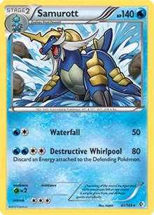 Samurott (BW Boundaries Crossed) (41) [Deck Exclusives] - Deck Out Gaming