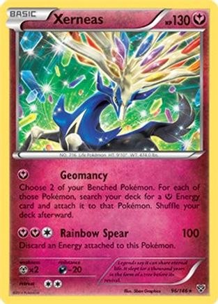 Xerneas - 96 (Cracked Ice Holo) [XY: Base Set] - Deck Out Gaming