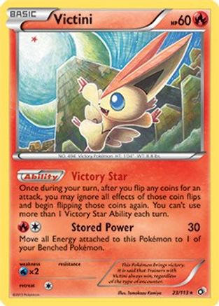 Victini (23/113) (Theme Deck Exclusive) [Black & White: Legendary Treasures] - Deck Out Gaming