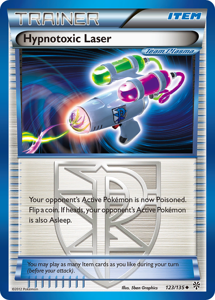 Hypnotoxic Laser (Team Plasma) (123) [Plasma Storm] Reverse Holofoil - Deck Out Gaming