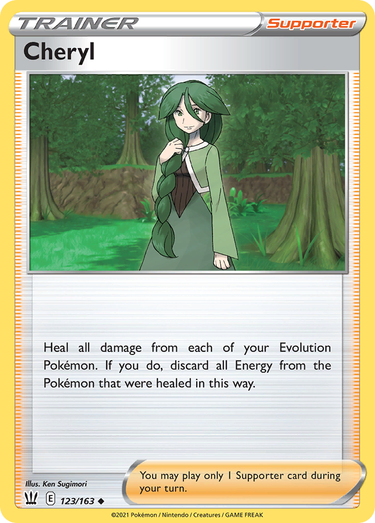 Cheryl [SWSH05: Battle Styles] Reverse Holofoil - Deck Out Gaming