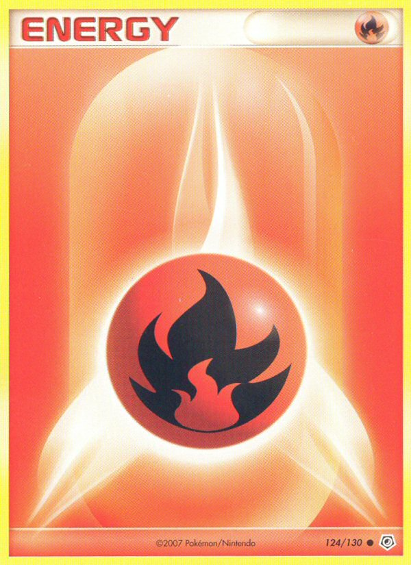 Fire Energy (124) [Diamond and Pearl]
