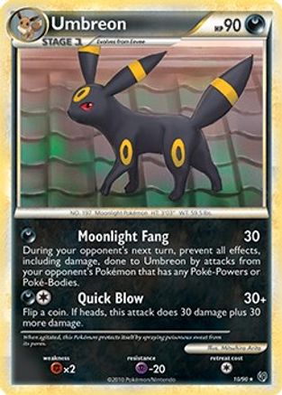 Umbreon (10/90) (Theme Deck Exclusive) [HeartGold & SoulSilver: Undaunted]