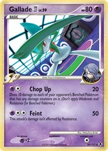 Gallade E4 (DPPt Rising Rivals) (20) [Deck Exclusives] - Deck Out Gaming