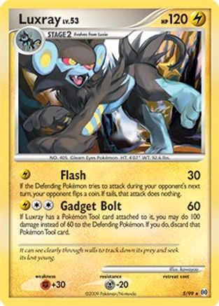 Luxray (5/99) (Theme Deck Exclusive) [Platinum: Arceus] - Deck Out Gaming